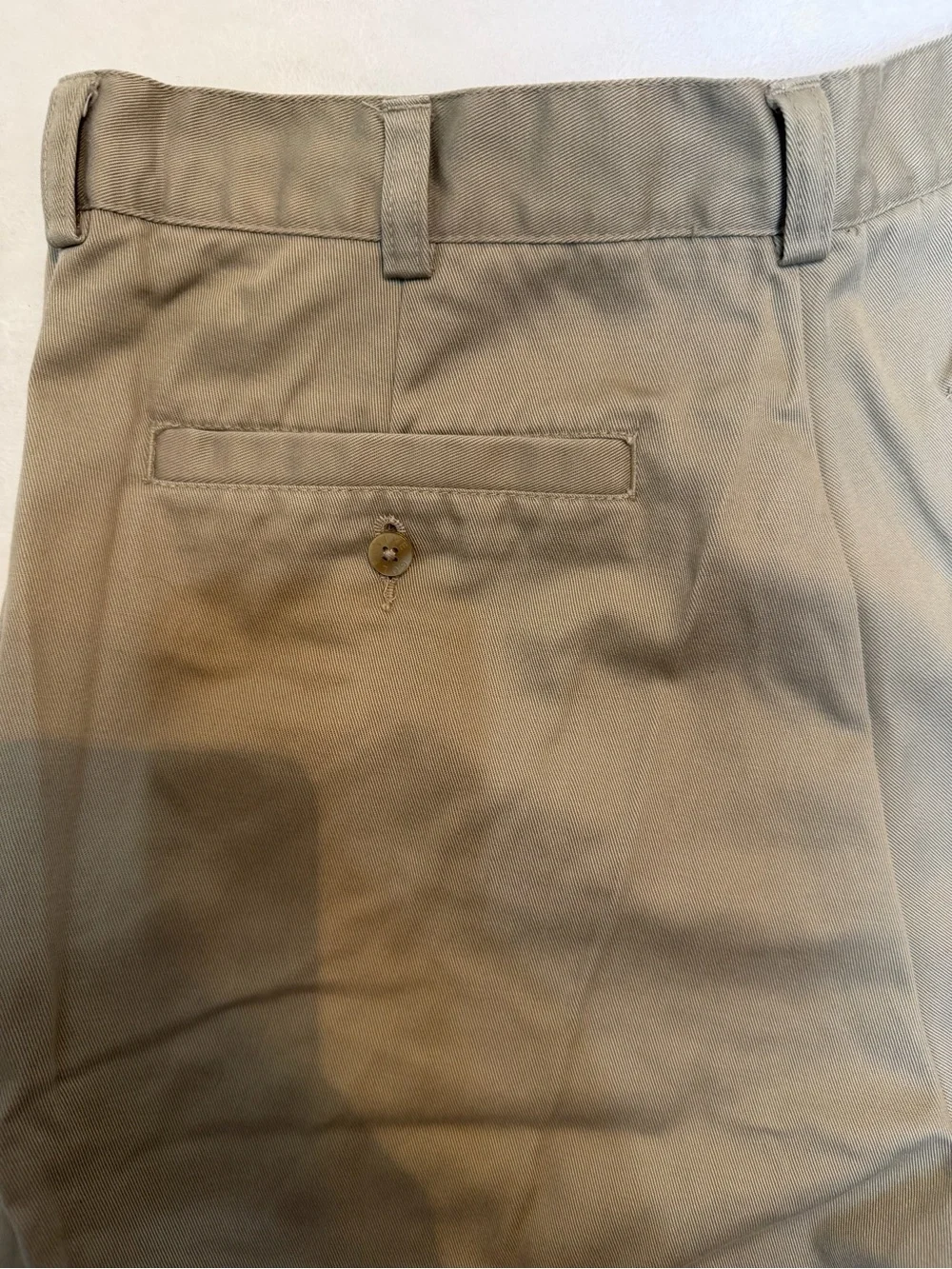Nike Golf Men's Khaki Chino Shorts Size 34 M Swoosh